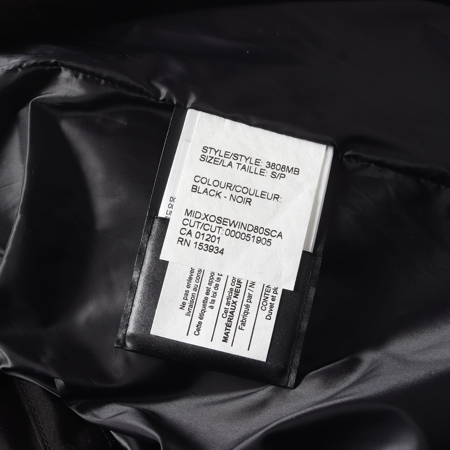 ファーフード付き ポリコットン ダウン コート (WYNDHAM PARKA BLACK LABEL 3808MB)