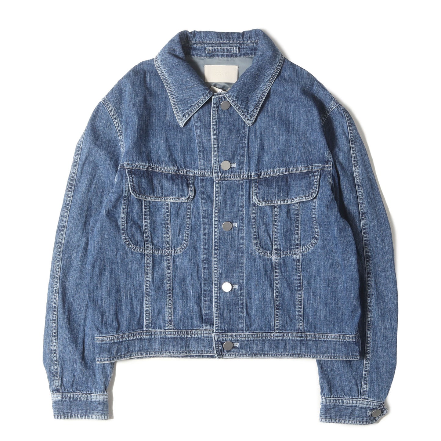 25SS スラブデニム トラッカー ジャケット (LIGHT-WEIGHT DENIM TRUCKER JACKET YK25S0930B)
