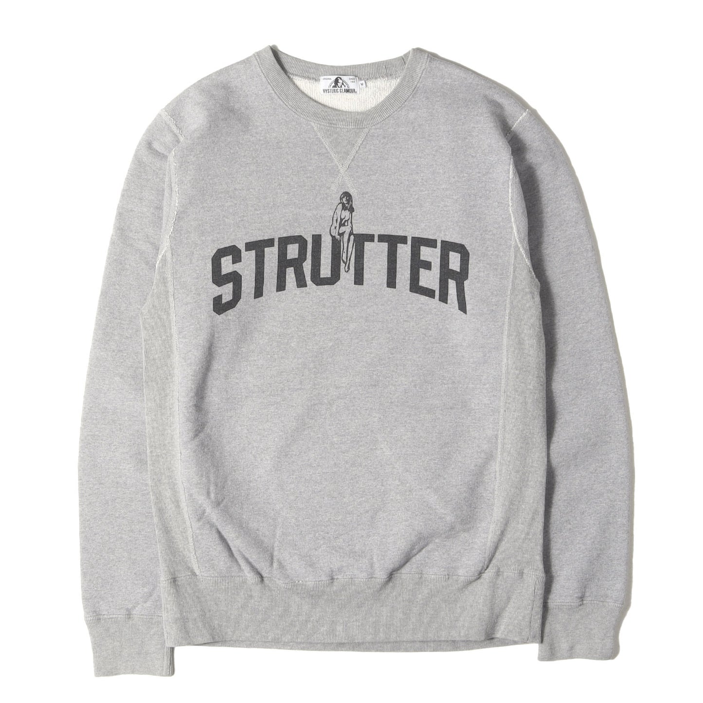 STRUTTER ヌード ガール ウーマン ロゴ スウェット (0253CS08)