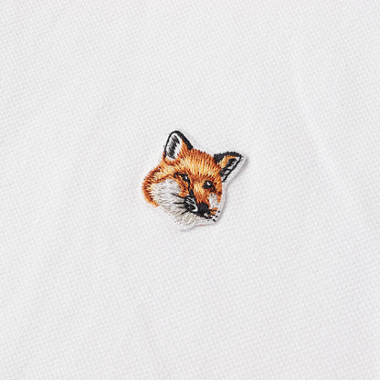現行タグ フォックスヘッド パッチ 刺繍 レギュラー ピケ ポロシャツ (LM00208KJ7002)