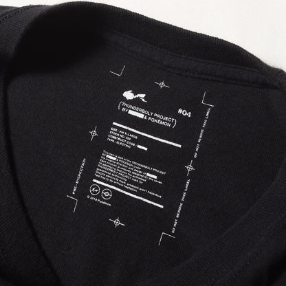 × POKEMON THUNDERBOLT PROJECT ロングスリーブ Tシャツ (18-002-02)