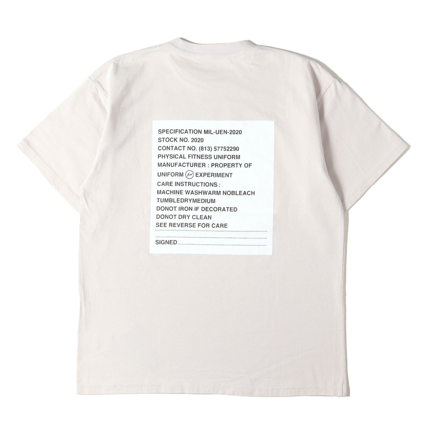 ミルスペック ロゴ ヘビーウェイト Tシャツ (PHYSICAL FITNESS TEE)