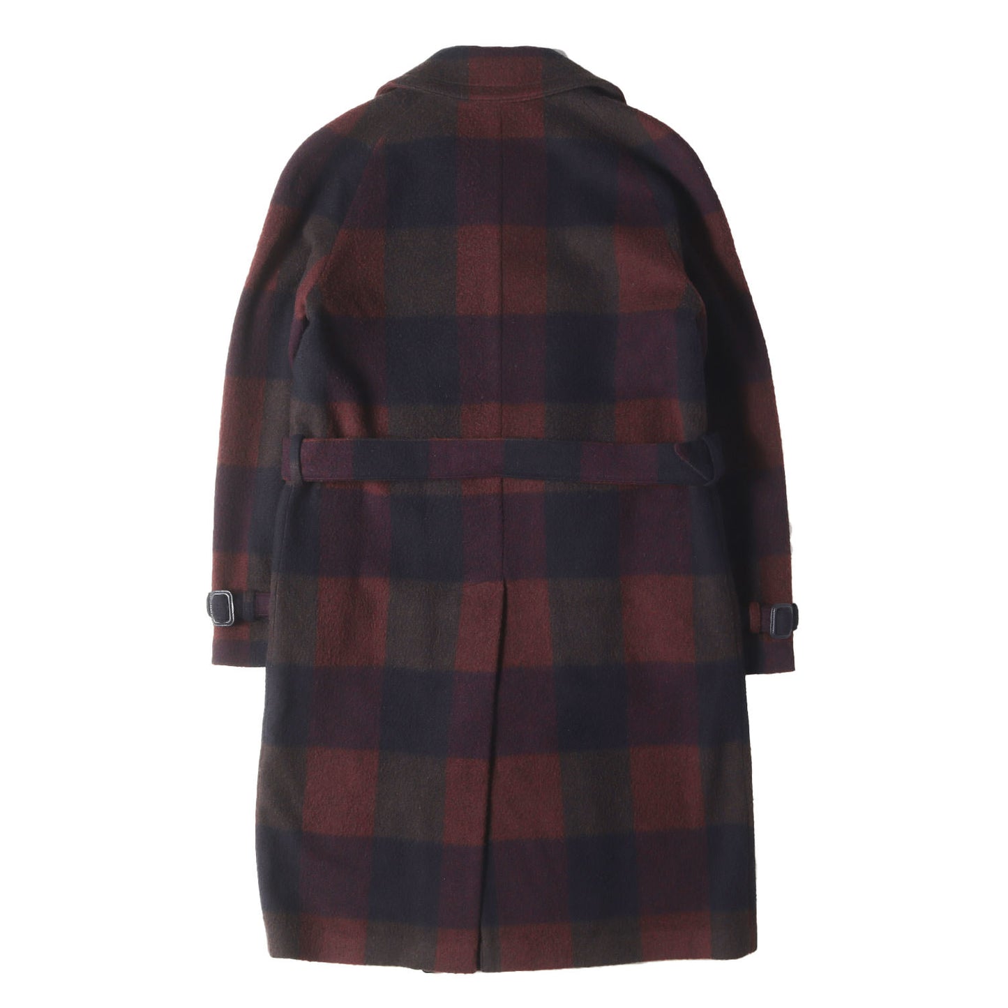 オーバーチェック ウールモッサ ラップコート (BALDWIN/S 770107 Q)