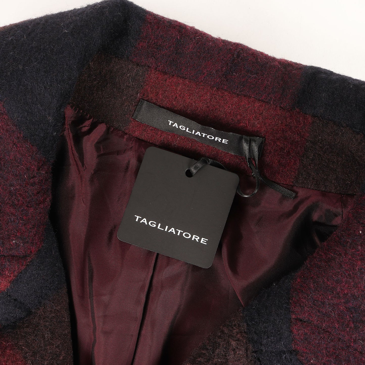 オーバーチェック ウールモッサ ラップコート (BALDWIN/S 770107 Q)