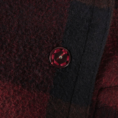 オーバーチェック ウールモッサ ラップコート (BALDWIN/S 770107 Q)