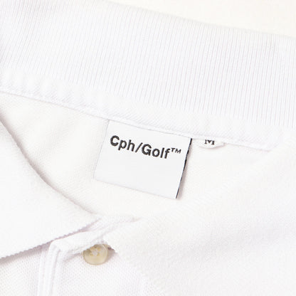 22AW ワンポイント 刺繍 バック プリント ピケ ポロシャツ (OVERLAP LOGO SUMMER POLO CHG22-AW-T05)