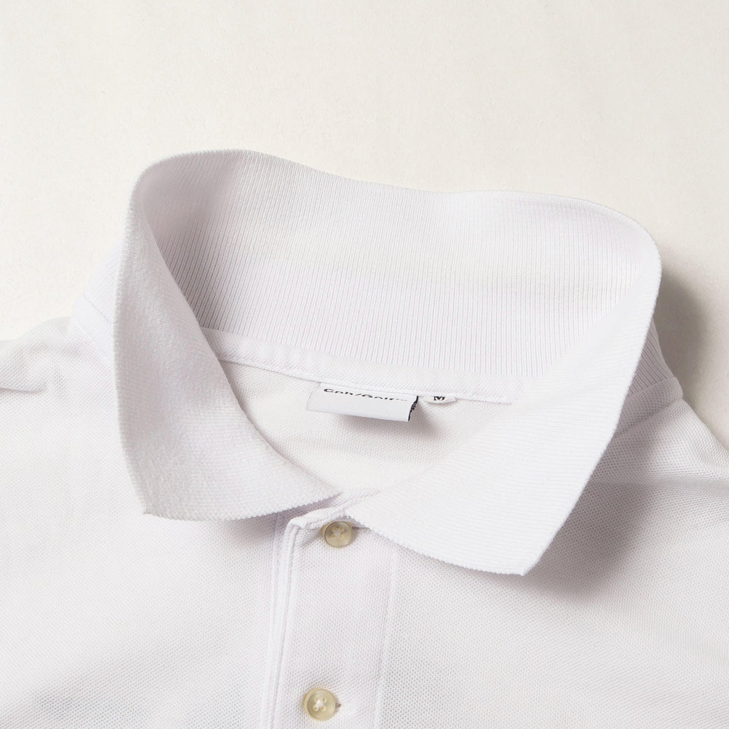 22AW ワンポイント 刺繍 バック プリント ピケ ポロシャツ (OVERLAP LOGO SUMMER POLO CHG22-AW-T05)
