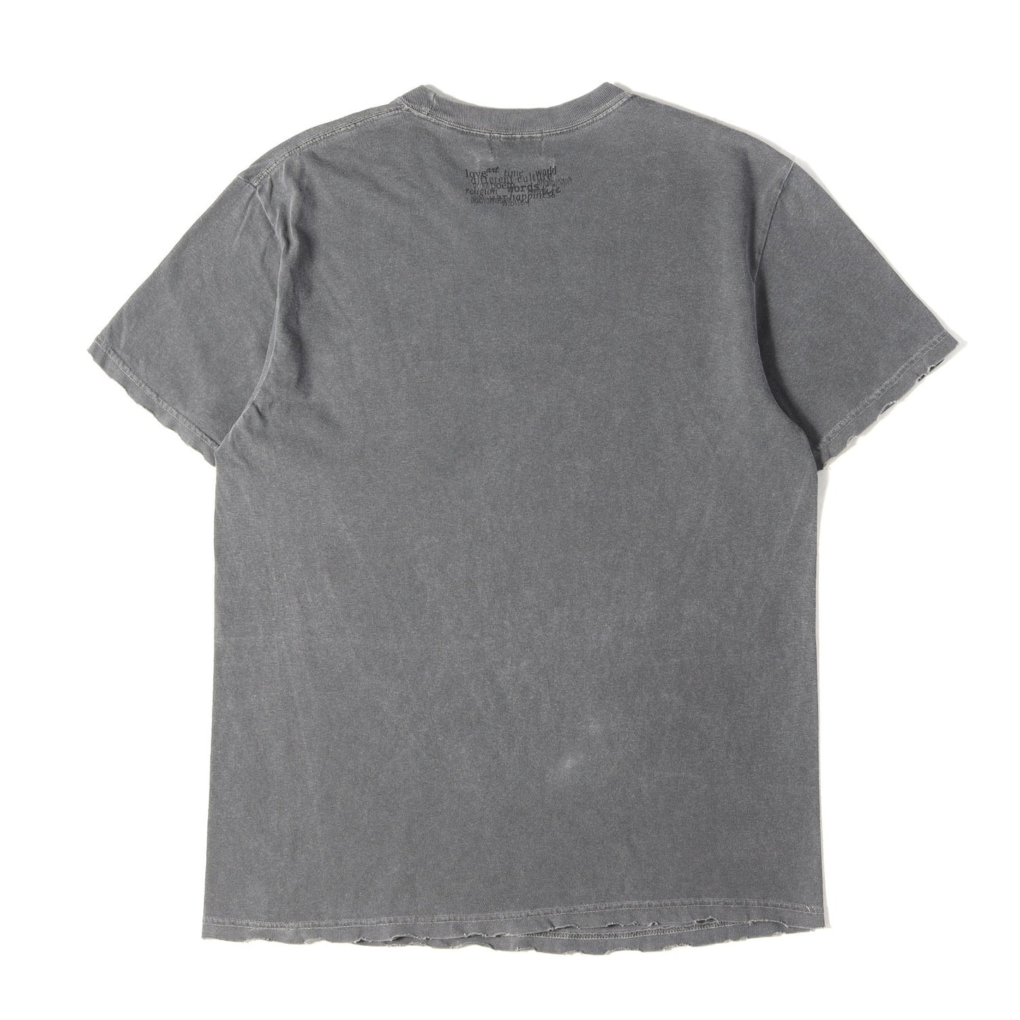 25SS × Ruro ダメージ加工 ロゴ Tシャツ (Wandering Tee)