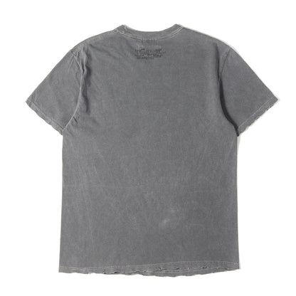 25SS × Ruro ダメージ加工 ロゴ Tシャツ (Wandering Tee)