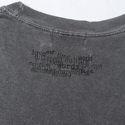 25SS × Ruro ダメージ加工 ロゴ Tシャツ (Wandering Tee)