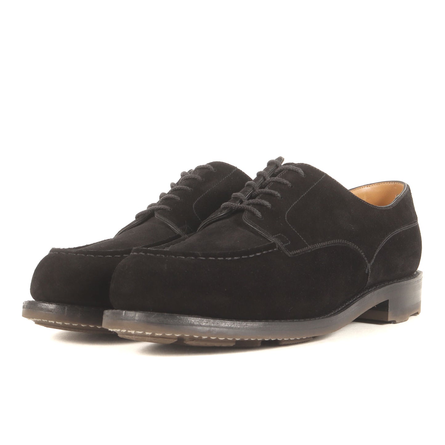 22AW × BEAMS 別注 Uチップ スウェード レザー シューズ (GOLF 641 223392-8)