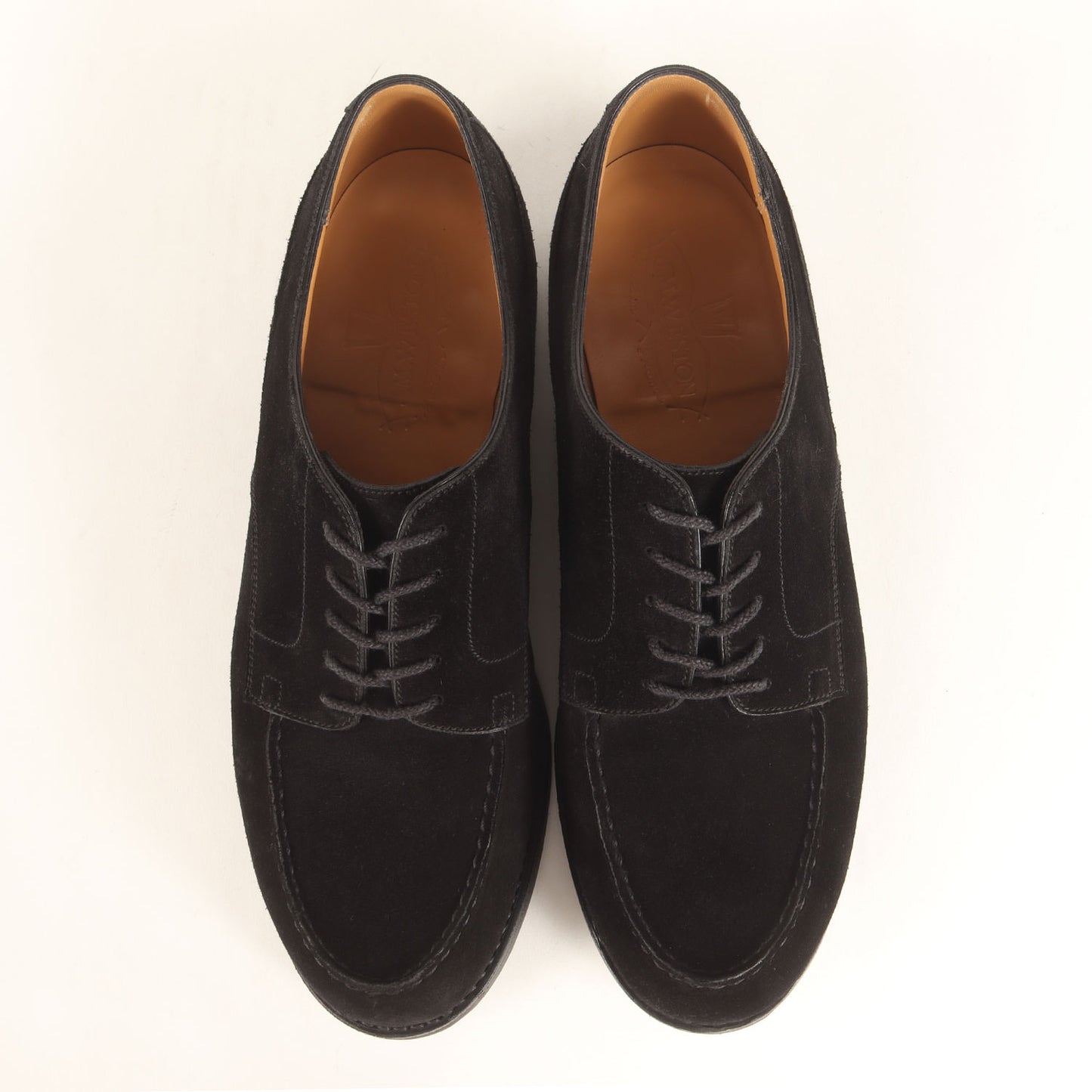 22AW × BEAMS 別注 Uチップ スウェード レザー シューズ (GOLF 641 223392-8)