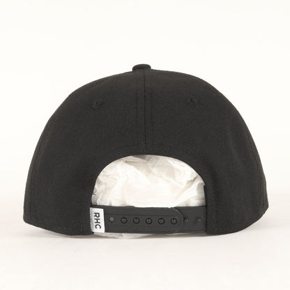 × NEW ERA 9FIFTY Rロゴ 刺繍 スナップバック ベースボール キャップ