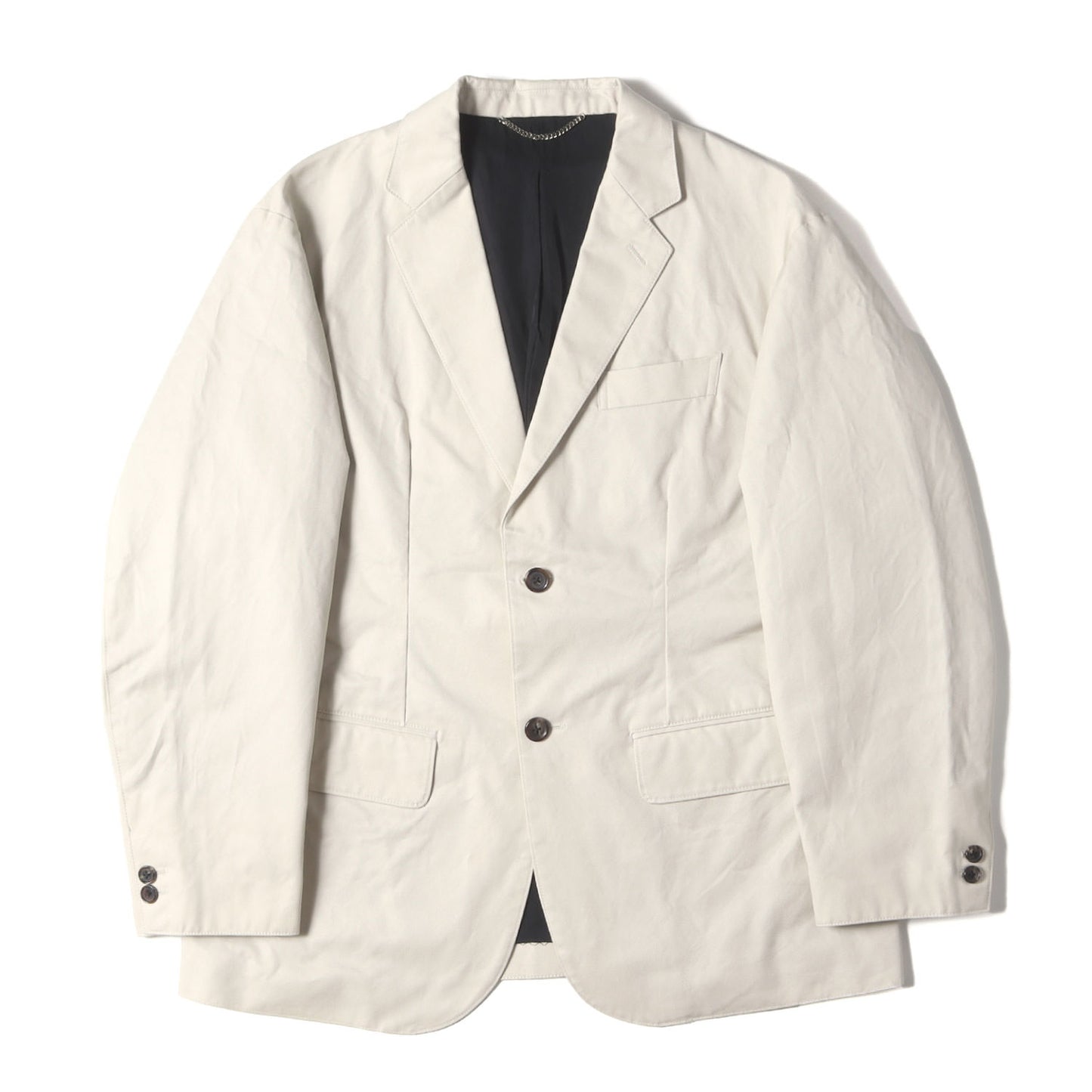 コットンツイル 2B テーラード ジャケット (2B COTTON TAILORED JACKET) / MADE IN JAPAN