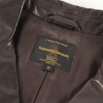 × Golden Bear SPORT 3B カウレザー テーラード ジャケット (BEDFORD JACKET 20312-EG-COW)