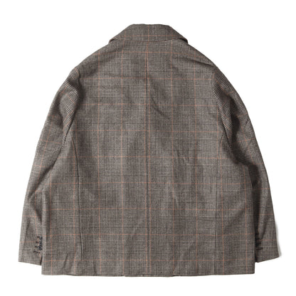 ハウンドトゥース ダブル 4B テーラード (OVERSIZED DOUBLE BREASTED JACKET WINDOW PEN ST.097-2)