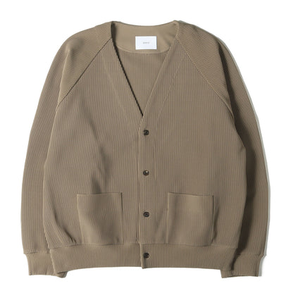 22SS プリーツ ラグラン カーディガン (GRADATION PLEATS CARDIGAN ST.364)