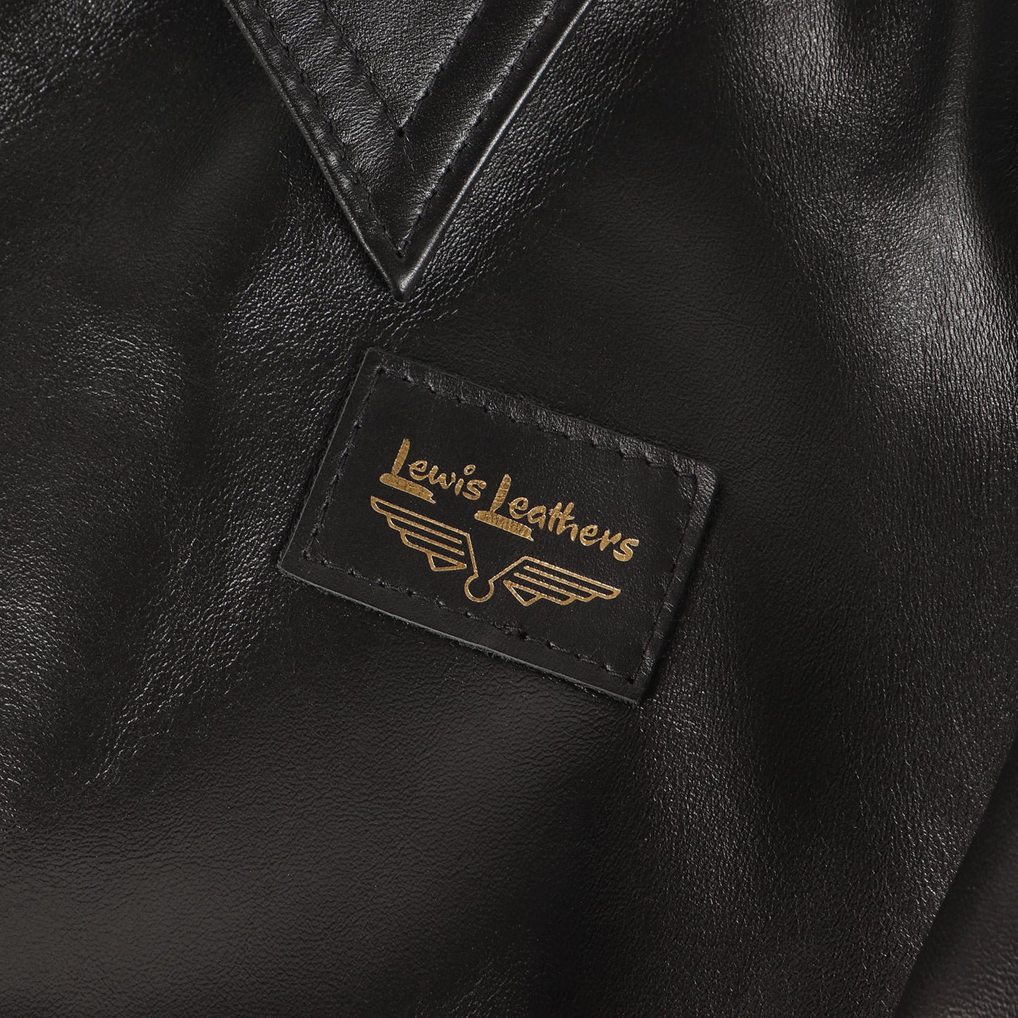 × Lewis Leathers ホースレザー ジップアップ シングル ライダース ジャケット(Lewis Leather×HYSTERIC NEBRASKA 02191LB02) / 550T