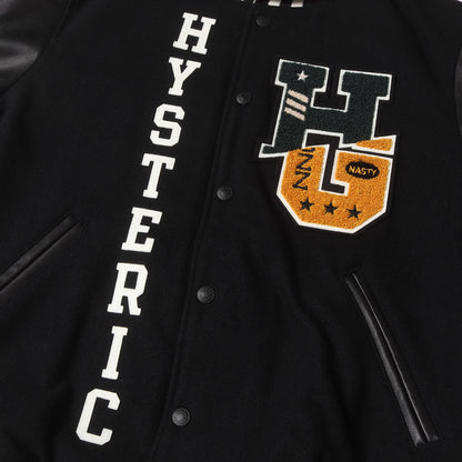 HG OVERLAP LOGO ワッペンスタジャン (02193AB12)
