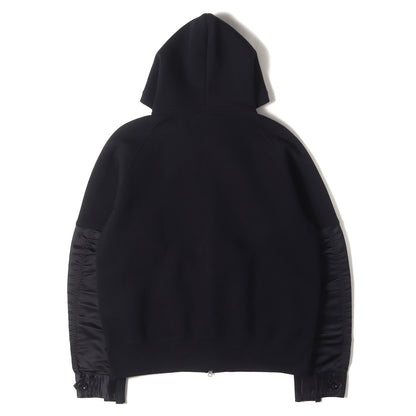 22AW ナイロンツイル ミックス スポンジ スウェット ブルゾン (Nylon Twill Mix Sponge Sweat Blouson)