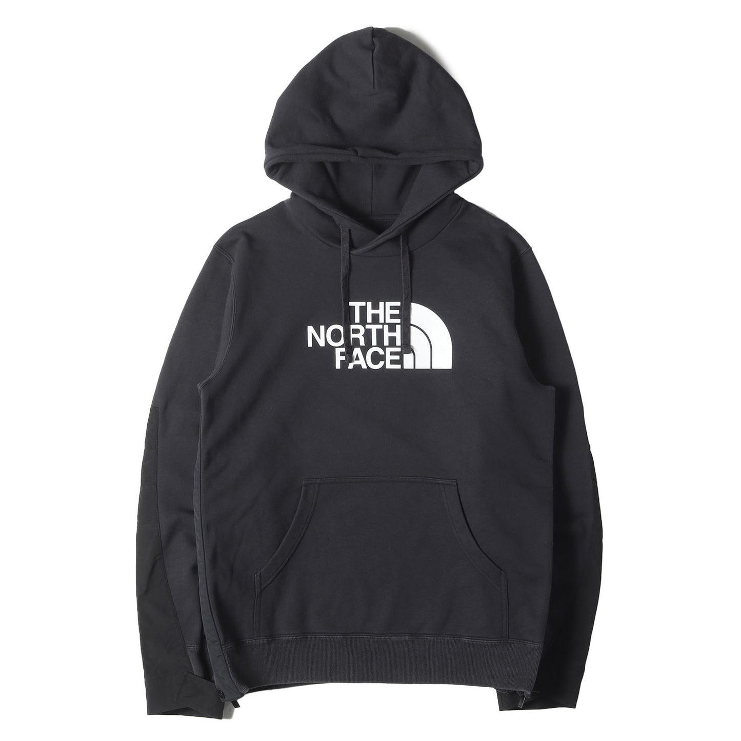 × THE NORTH FACE ナイロンドッキング スウェット パーカー (NT6175SA)