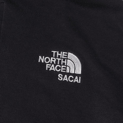 × THE NORTH FACE ナイロンドッキング スウェット パーカー (NT6175SA)