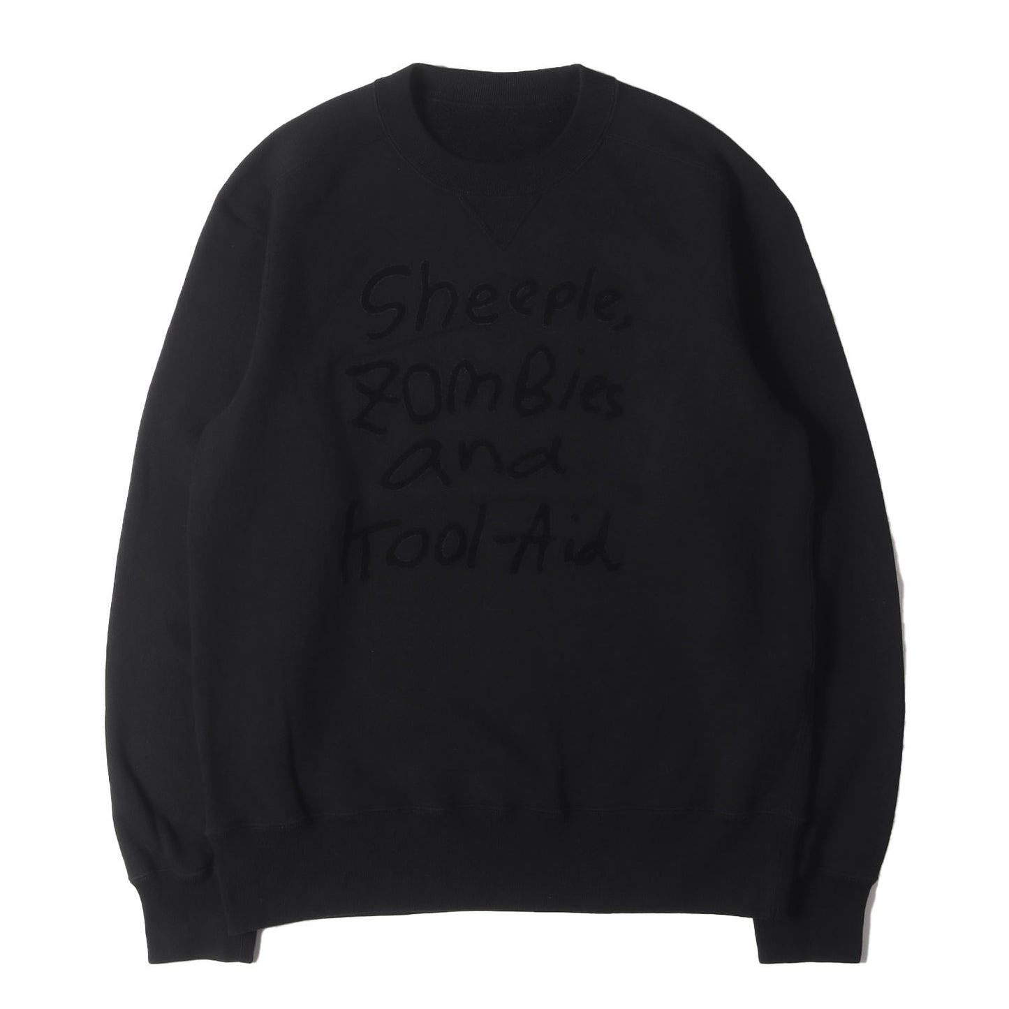 22AW × MADSAKI スラング スウェット トレーナー (Flock Print Pullover)