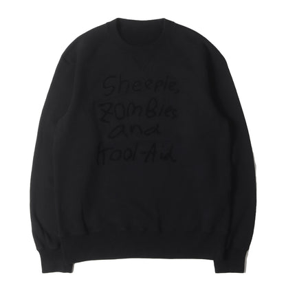 22AW × MADSAKI スラング スウェット トレーナー (Flock Print Pullover)