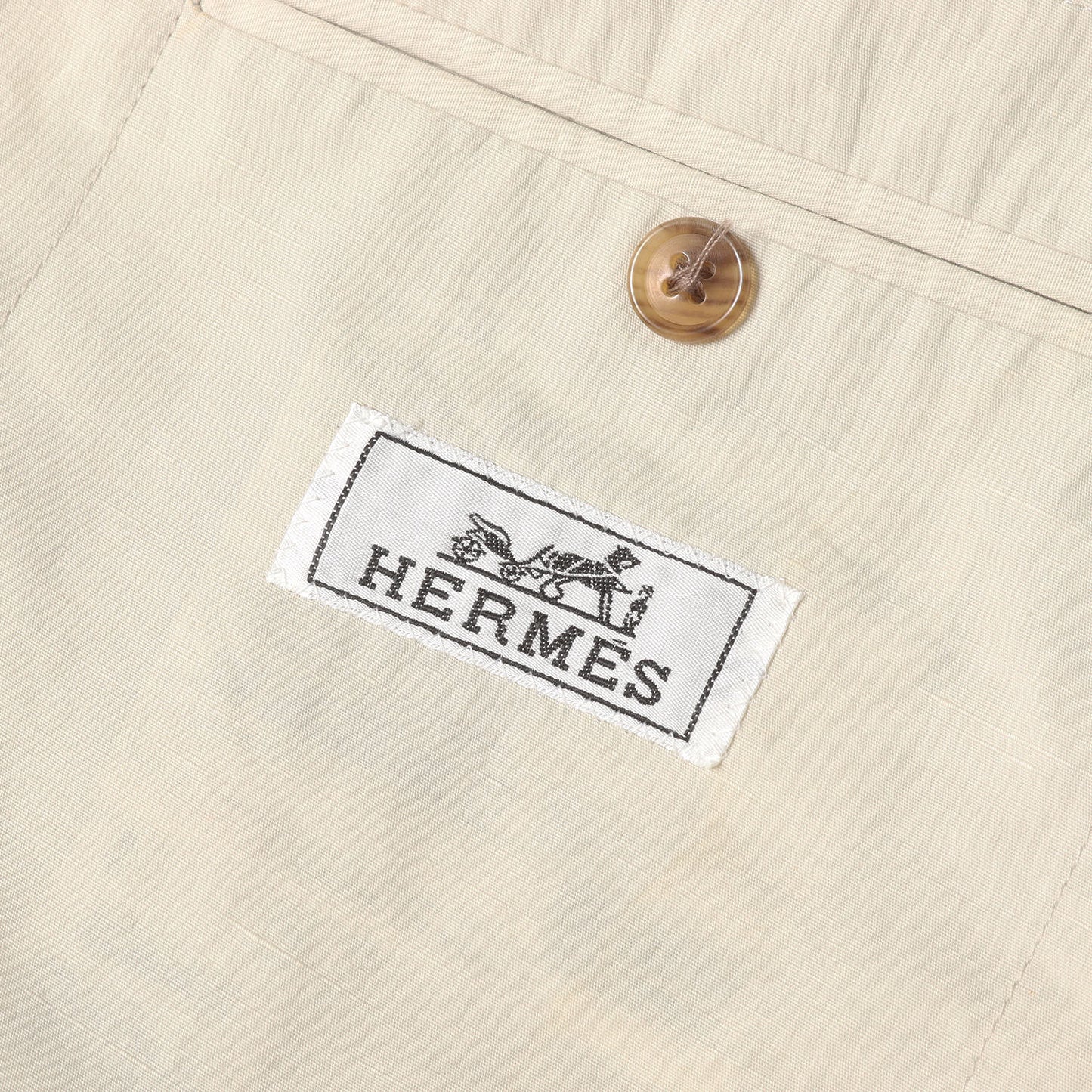 コットンリネン 2B テーラード ジャケット