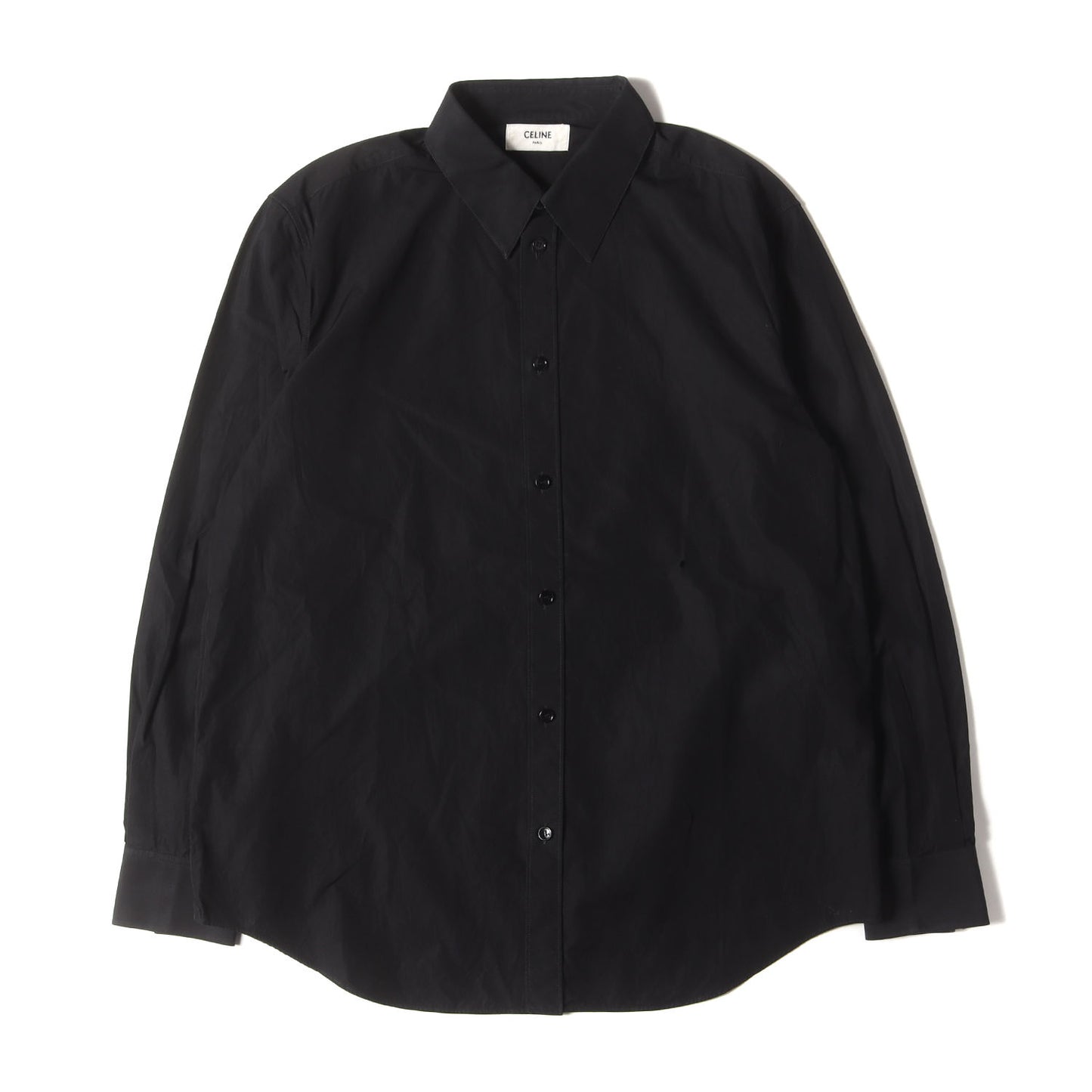 近年モデル ドラッグストアカラー ドレス シャツ (SKINNY SHIRT IN COTTON POPLIN WITH DRUGSTORE)