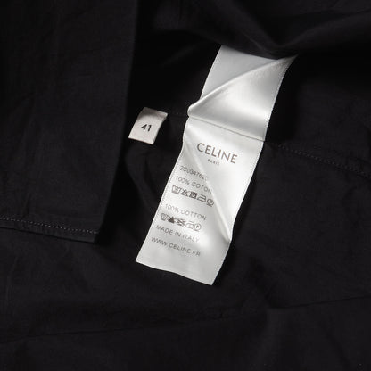 近年モデル ドラッグストアカラー ドレス シャツ (SKINNY SHIRT IN COTTON POPLIN WITH DRUGSTORE)