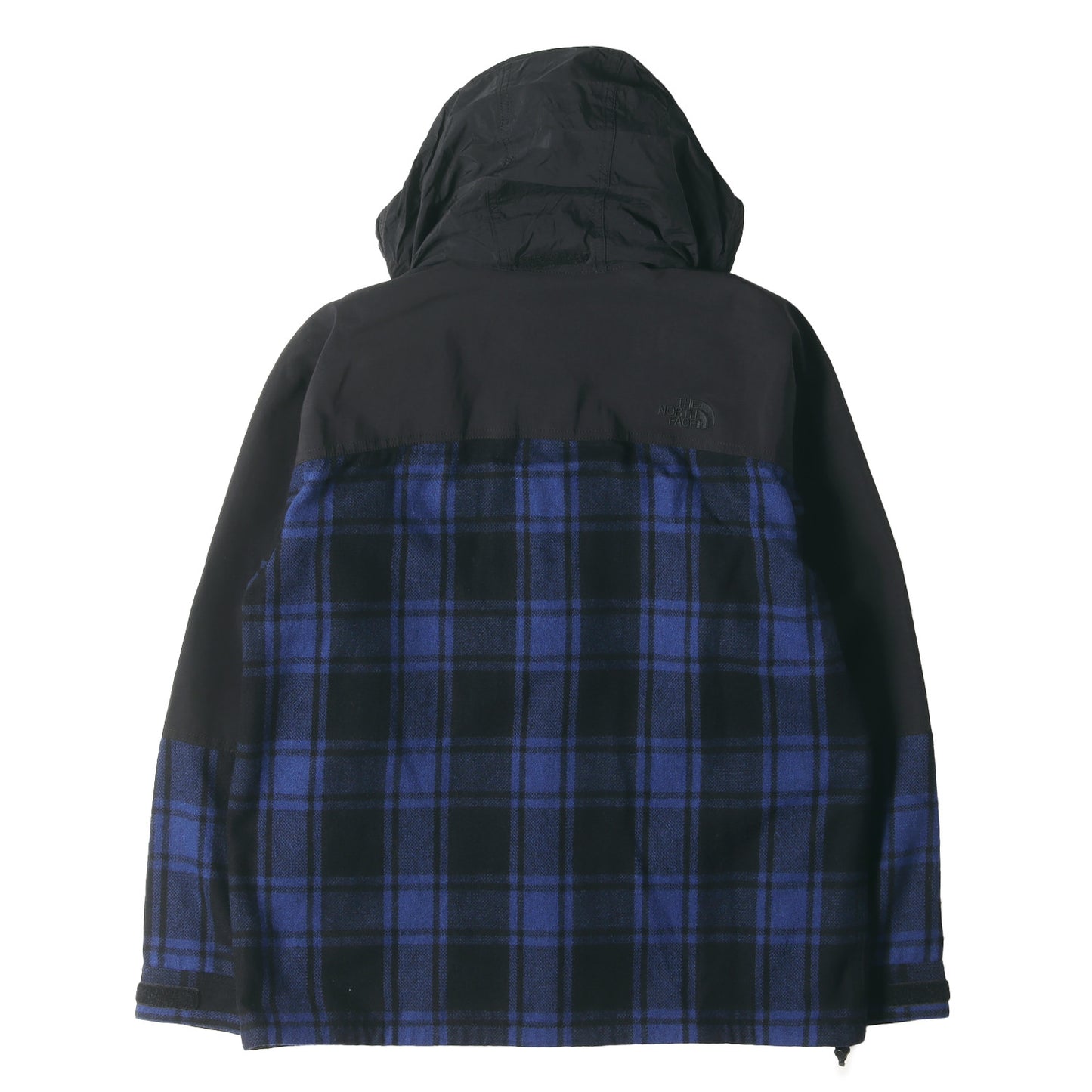 × THE NORTH FACE コットンナイロン チェック ウール ジャケット (WF-J923)