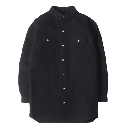 オーバーサイズ コットンシルク シャツ (OVERSIZE SHIRT RR18F1728-SMK)