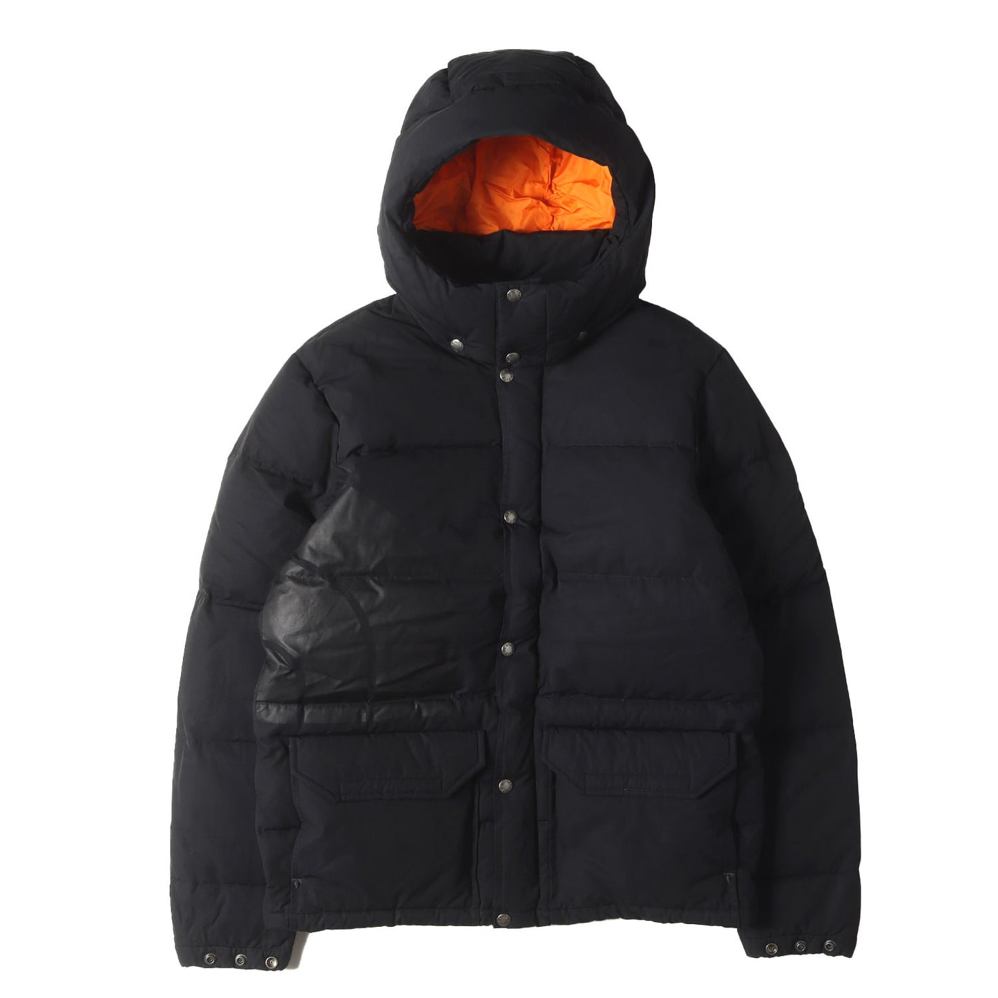 × THE NORTH FACE フード付き ラバーロゴ ダウンジャケット (WT-J407)