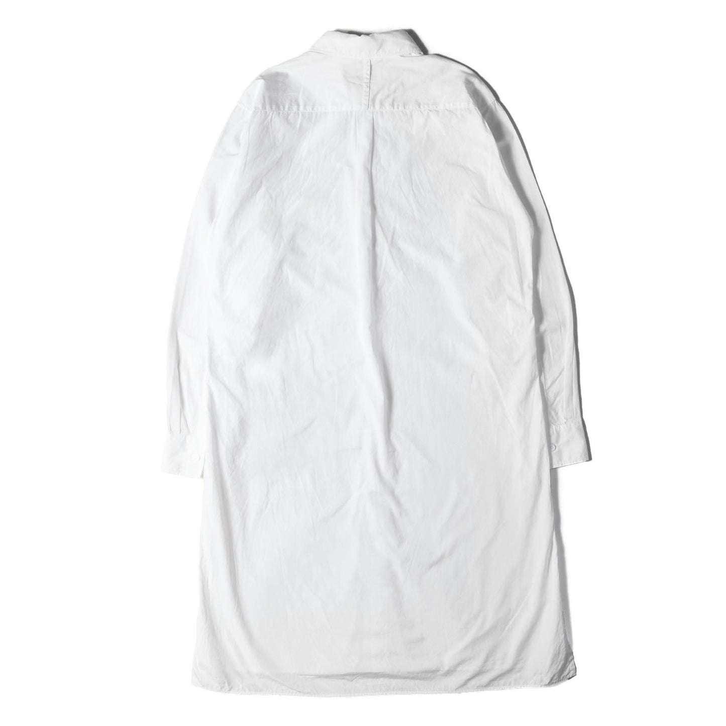 ブロード ロング シャツ (100/2 BROAD REGULAR COLLAR LOOSE FIT LONG SHIRT UB-B59-080)