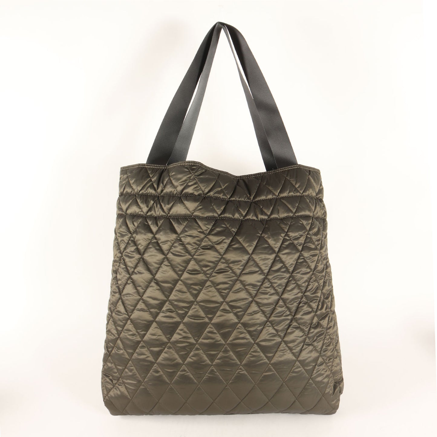 Ys 2WAY キルティング ボア ショルダー トート バッグ (QUILTED POLYESTER TOTE BAG)