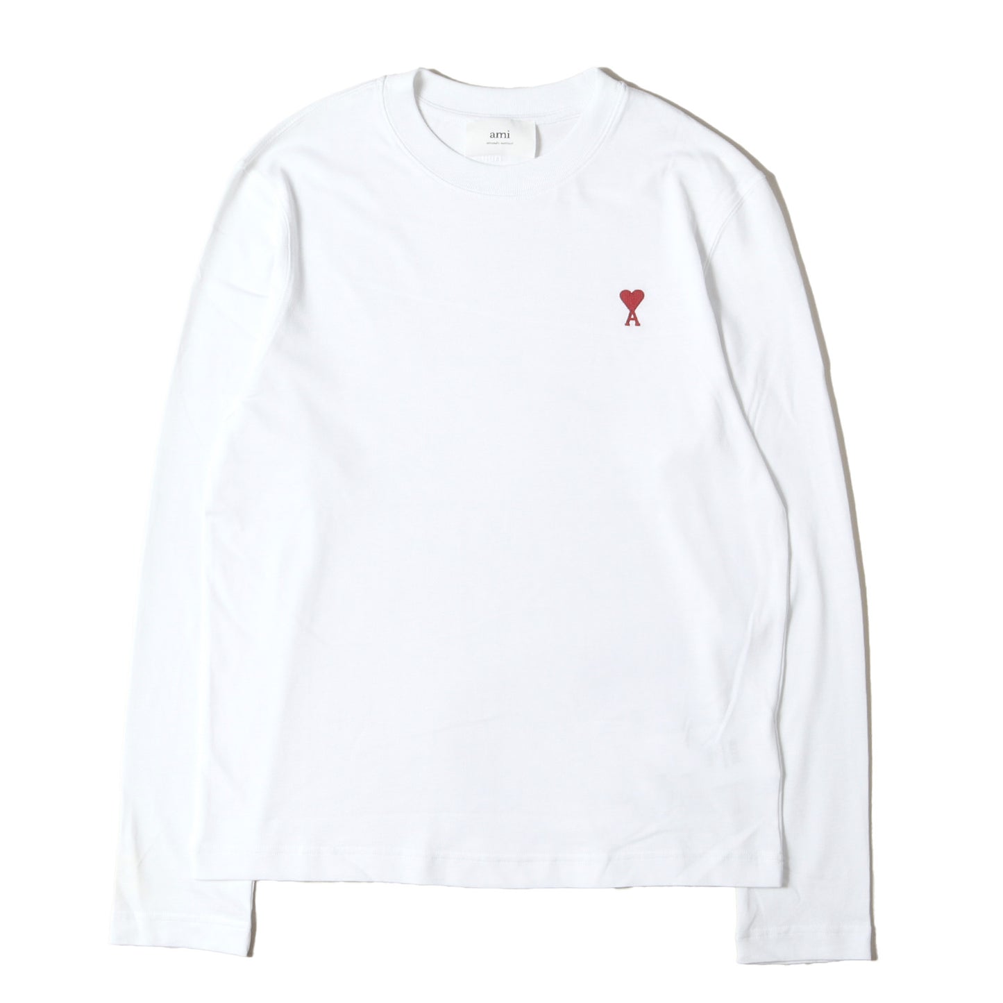 現行モデル オーガニックコットンジャージー Ami de Coeur ロングスリーブ Tシャツ (UTS205.726)