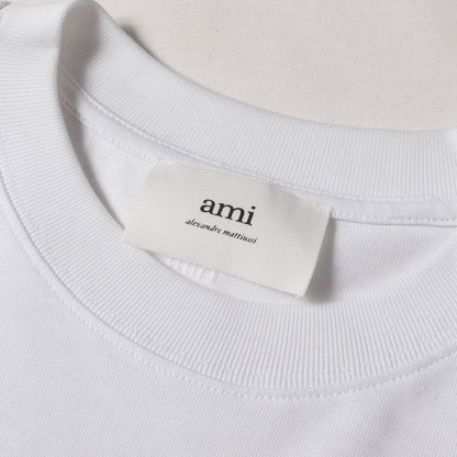 現行モデル オーガニックコットンジャージー Ami de Coeur ロングスリーブ Tシャツ (UTS205.726)