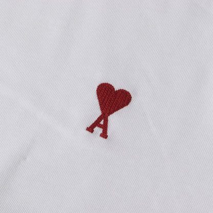 現行モデル オーガニックコットンジャージー Ami de Coeur ロングスリーブ Tシャツ (UTS205.726)