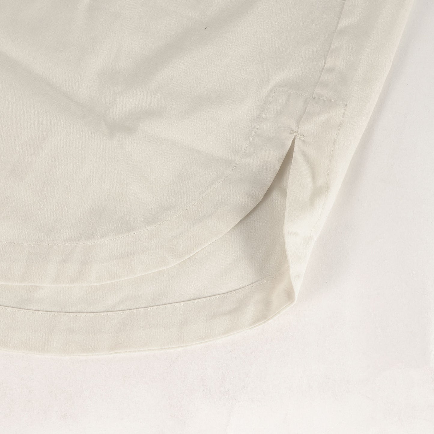 24SS ネクタイ付き ウール ローン ドレス シャツ (TIE SHIRT B 1E124-21)