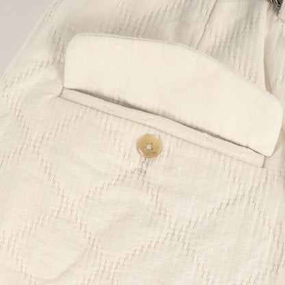 24SS 刺し子 ワイド バギー スラックス (sashiko slacks 4E124-75)