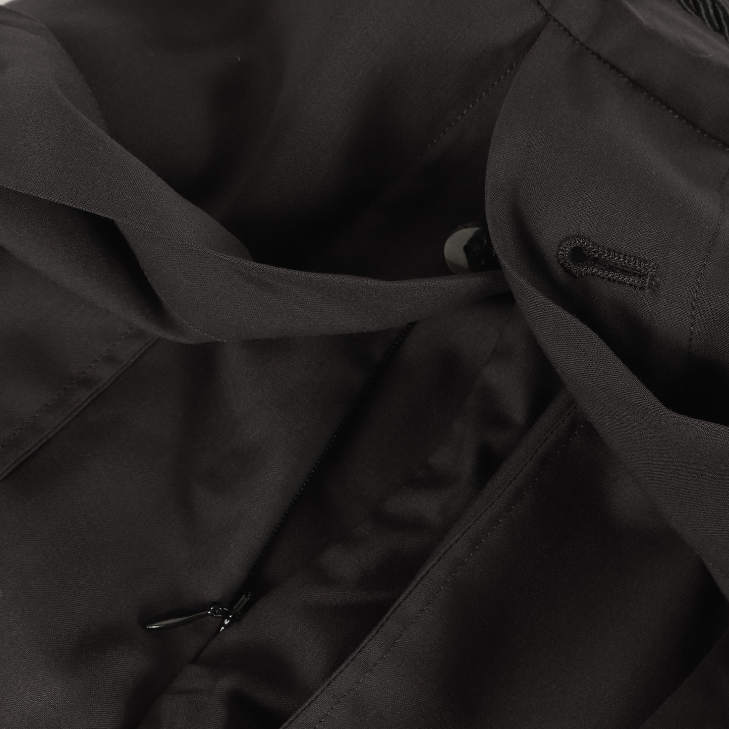 24SS スーパー180'Sウール ドローコード レイヤード ワイド パンツ (Layered pants 1E124-71)