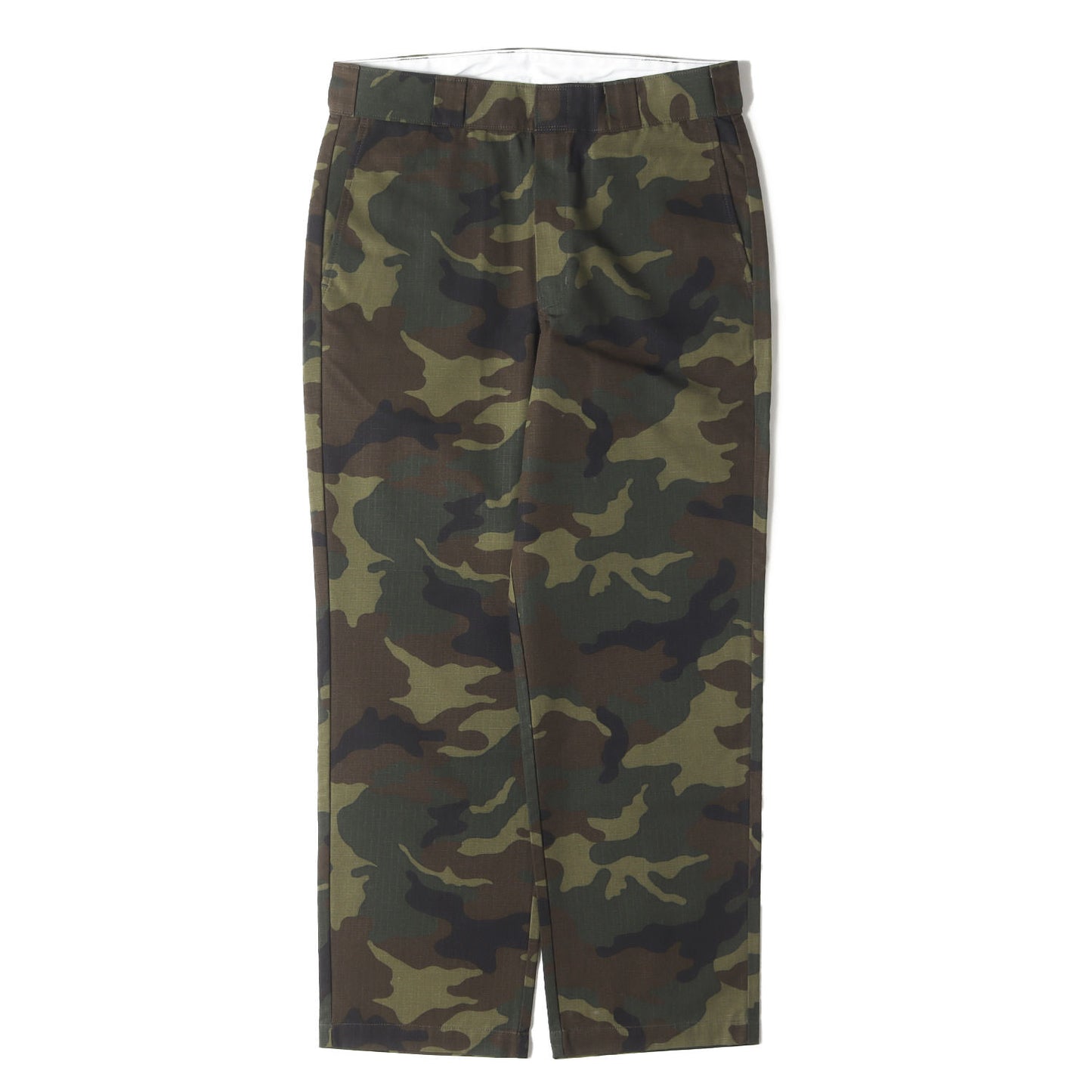 23SS × Dickies 別注 カモ ヘリボーン ツイル ワーク パンツ (Organic Cotton Herringbone Pants 231M40RH03)