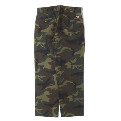 23SS × Dickies 別注 カモ ヘリボーン ツイル ワーク パンツ (Organic Cotton Herringbone Pants 231M40RH03)