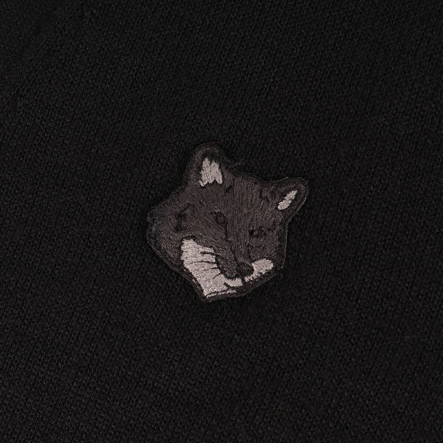 24SS ワンポイント ワッペン ニット カーディガン (BOLD FOX HEAD PATCH REGULAR CARDIGAN MM00509KT1036)