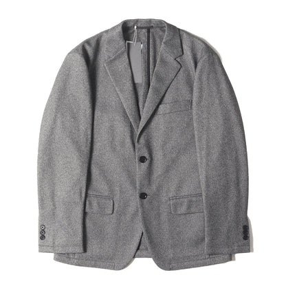 24AW ホームスパン ジャージ シングル 2B テーラードジャケット (UA COZY 1121-110-3080)