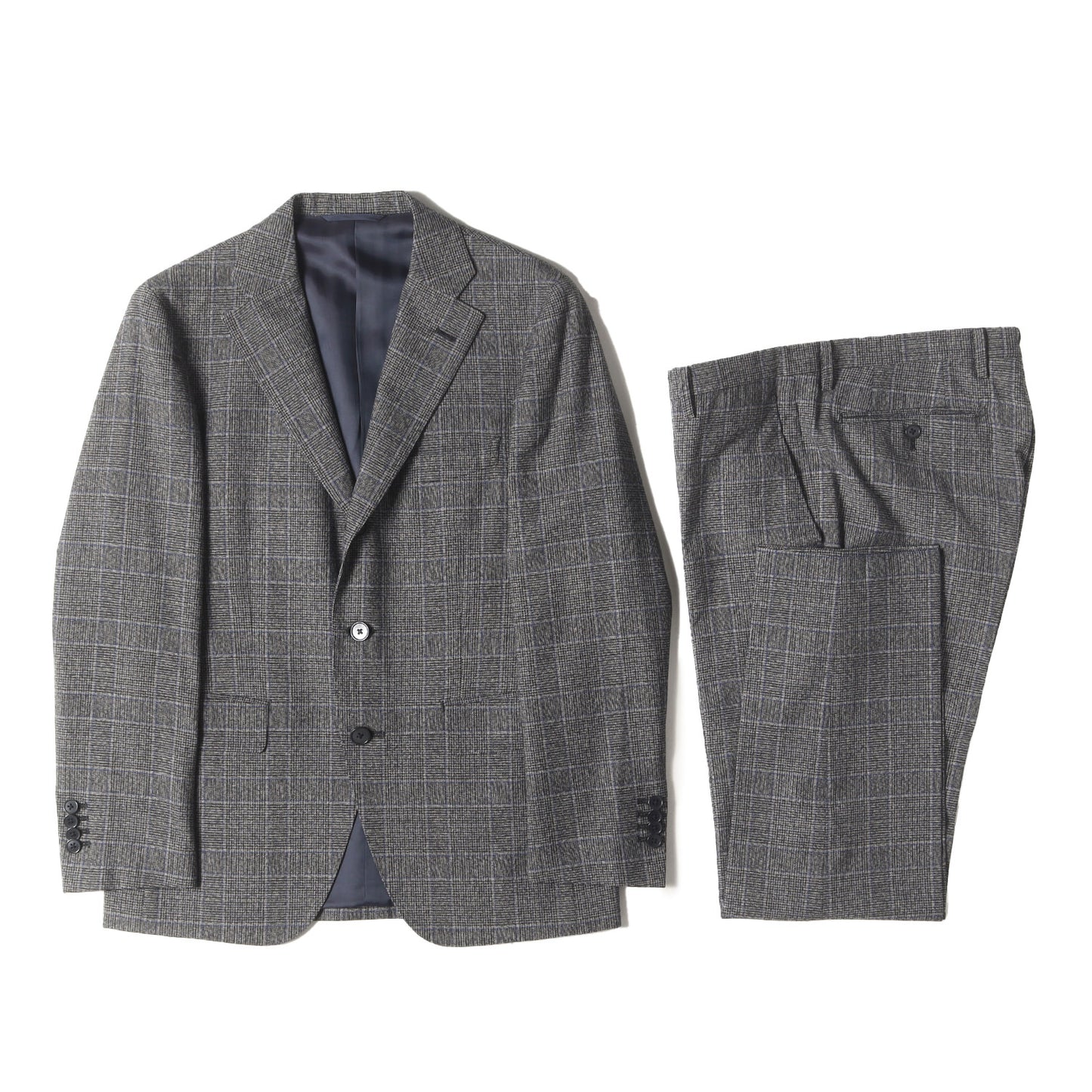 × REDA グレンチェック セットアップ スーツ (3442100) / blazer's bank.com