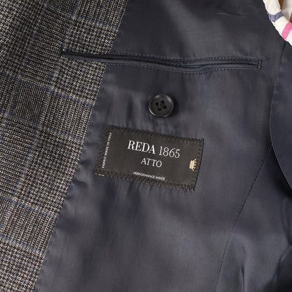 × REDA グレンチェック セットアップ スーツ (3442100) / blazer's bank.com