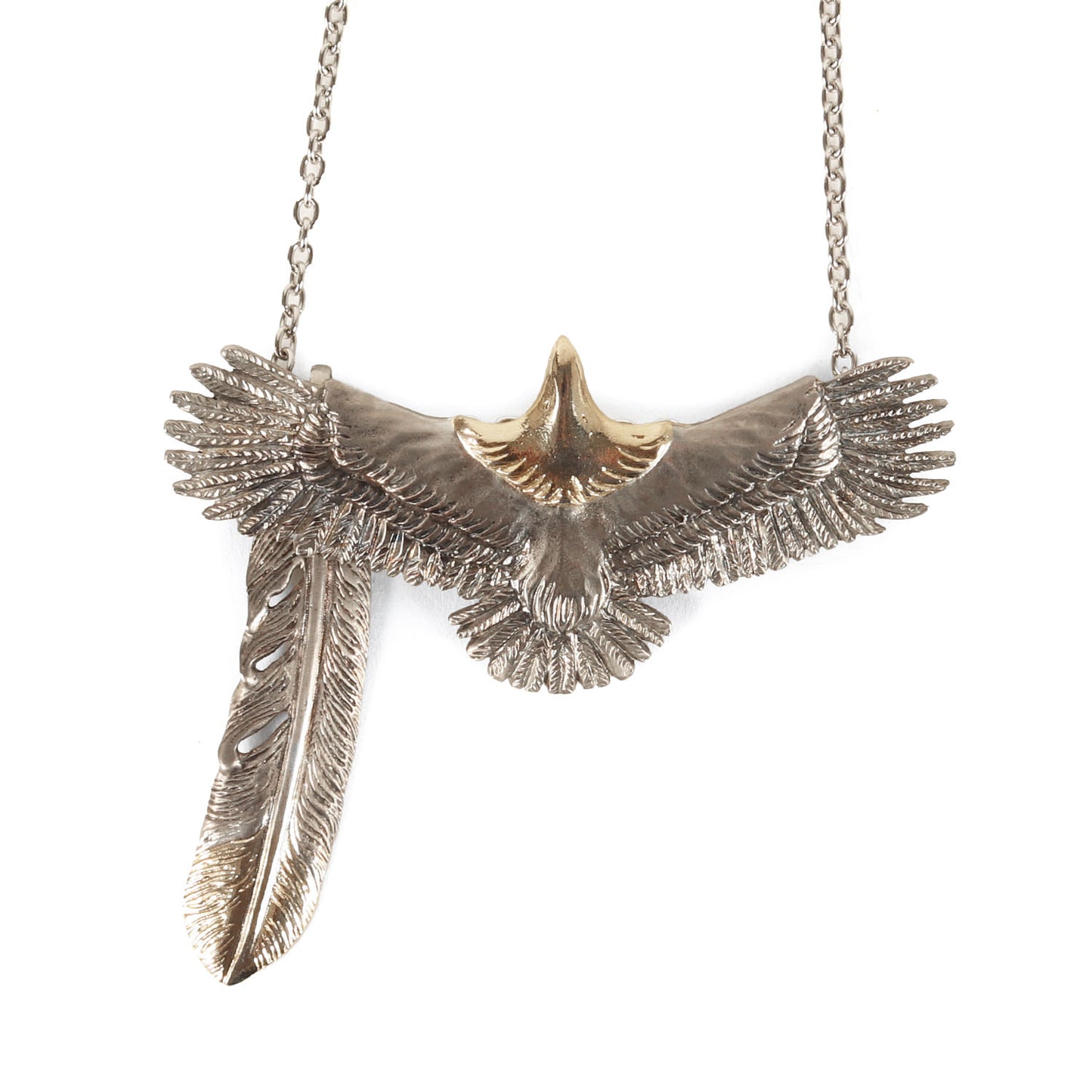 イーグルトップ フェザー ネックレス (EAGLE TOP LARGE TAC-S22SP06)