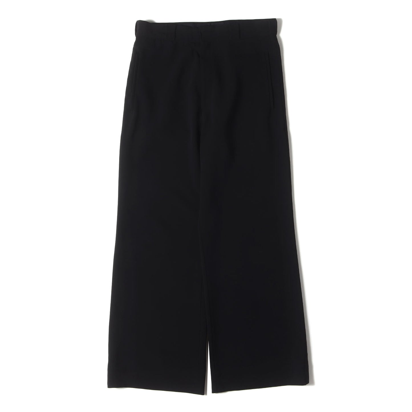 ストレッチ ストレート ワイド スラックス パンツ (1214-177-8921)